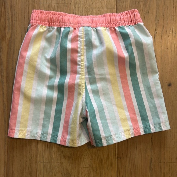 RuggedButts Boys Striped Swim Trunks - Picture 2 of 4